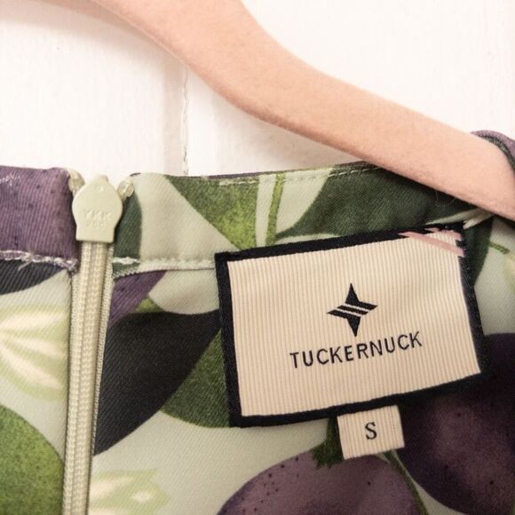 Tuckernuck Jamie Tuscan Plum Midi Dress  Size Small - Picture 5 of 10